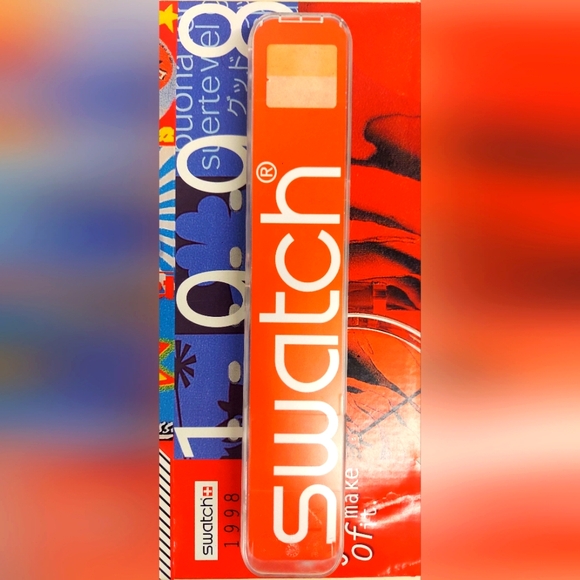 Swatch Watch TIMESPECTIVE GE216 2009 Specials Manish Arora Collection New In Box - Picture 10 of 10